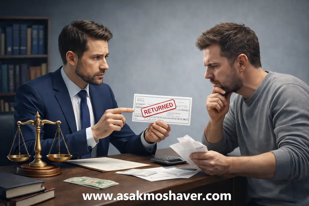 مشاوره حقوقی چک برگشتی