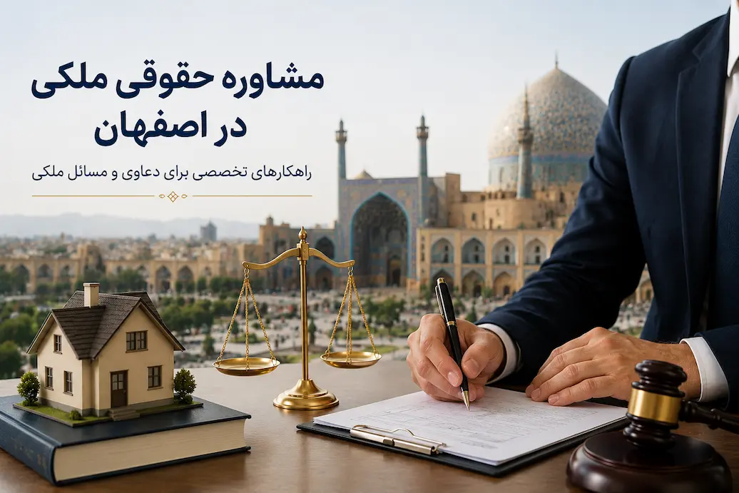 مشاوره حقوقی ملکی در اصفهان